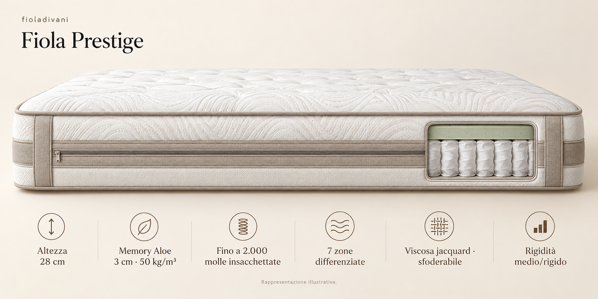 Fiola Prestige – vista laterale e caratteristiche tecniche